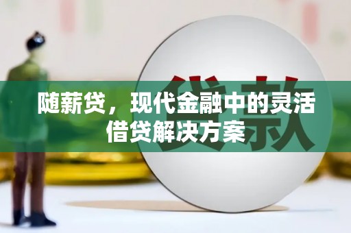怀柔随薪贷，现代金融中的灵活借贷解决方案