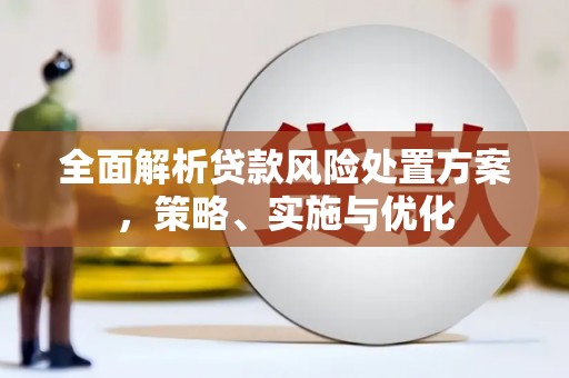 怀柔全面解析贷款风险处置方案，策略、实施与优化