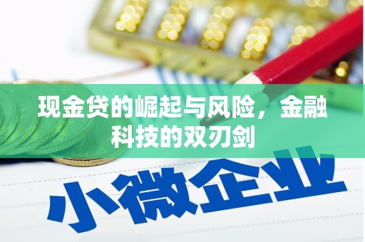 怀柔现金贷的崛起与风险，金融科技的双刃剑