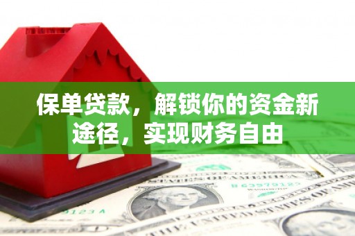 怀柔保单贷款，解锁你的资金新途径，实现财务自由