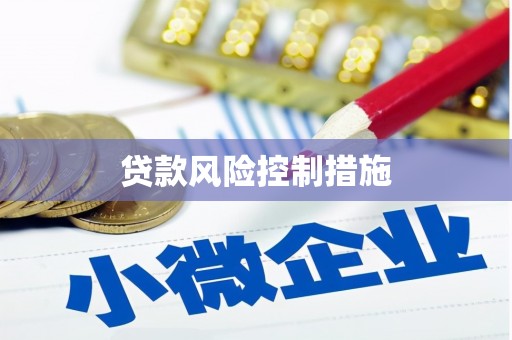 怀柔贷款风险控制措施